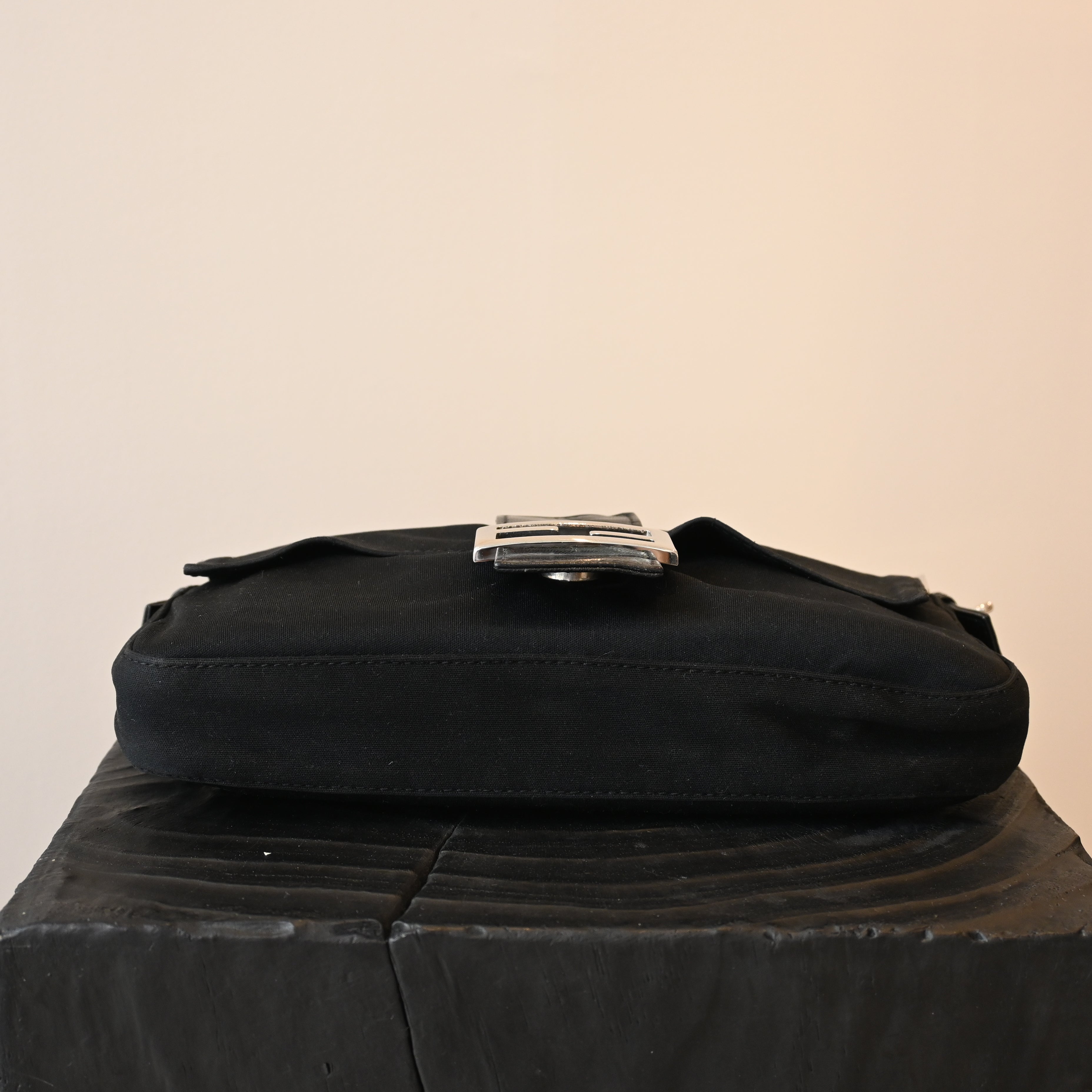 Fendi Baguette Black Jersey