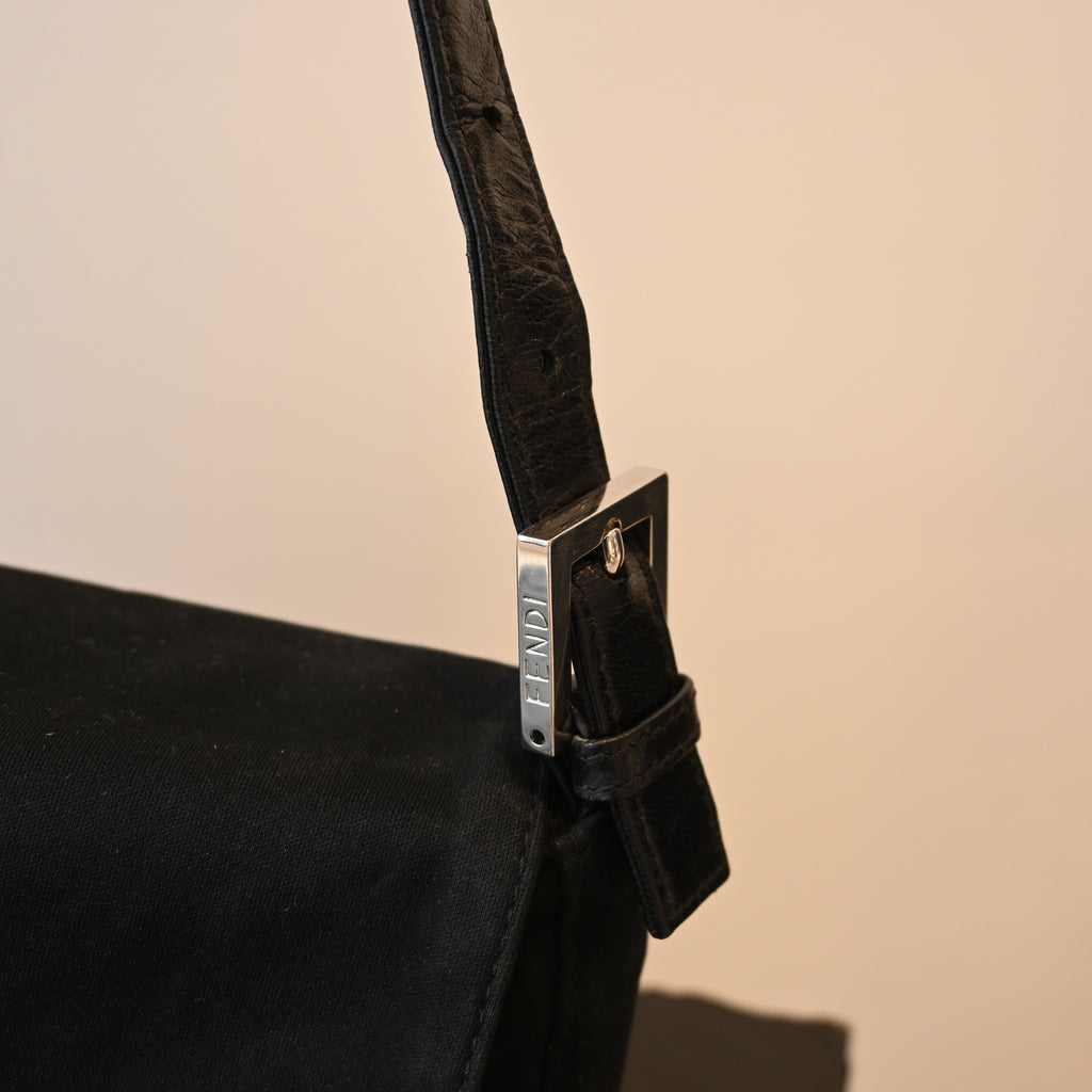 Fendi Baguette Black Jersey