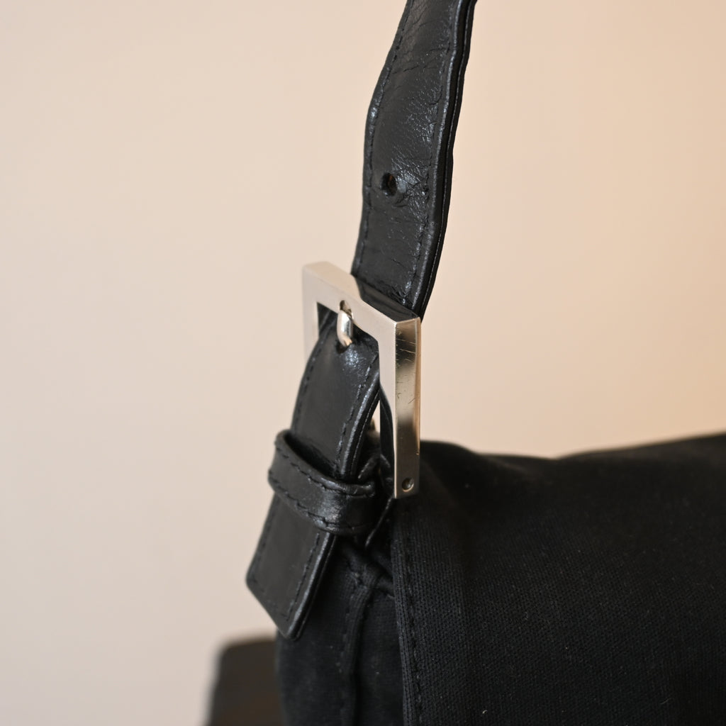 Fendi Baguette Black Jersey