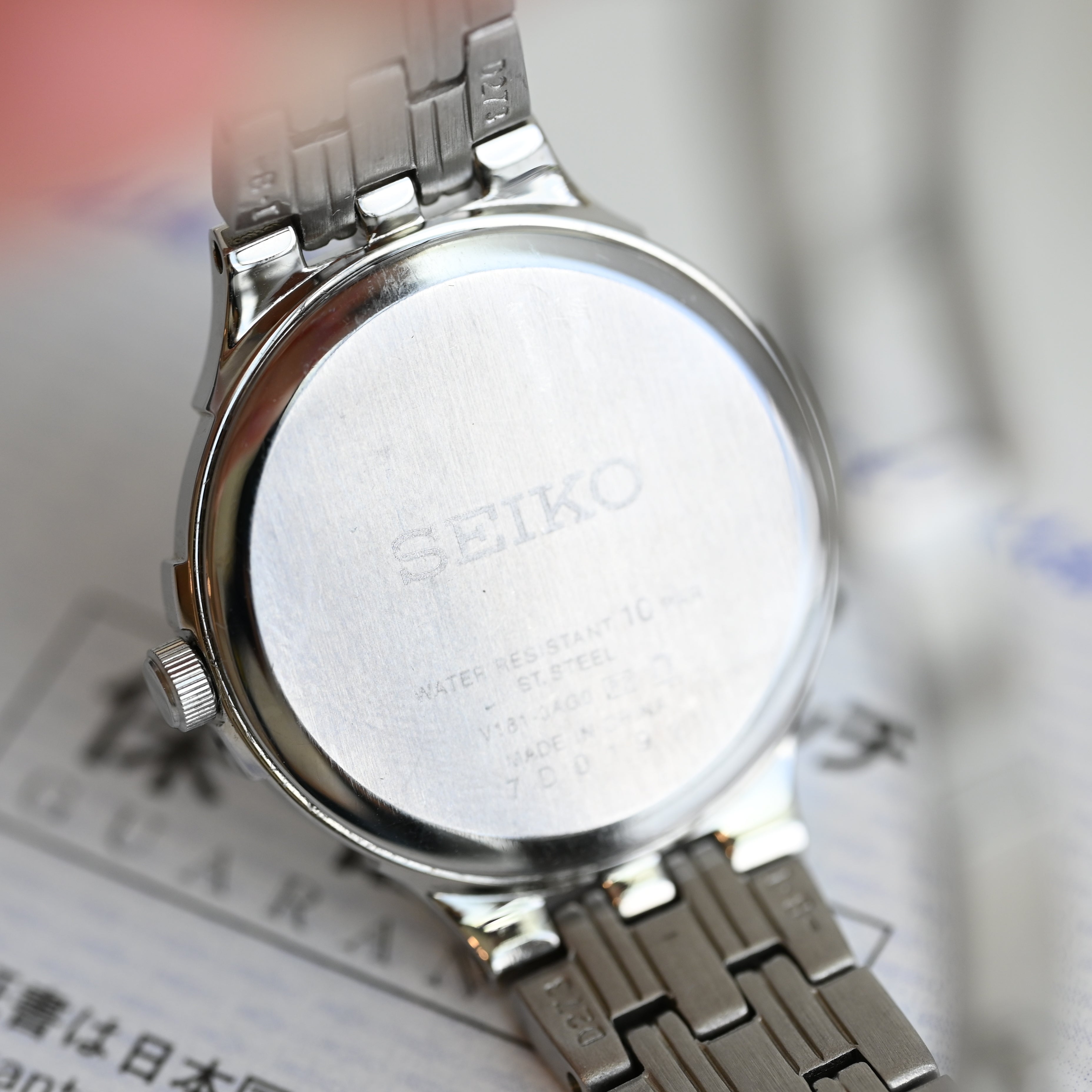 Seiko Solar V181-0AG0 - Leluxe Vintage Sdn. Bhd.