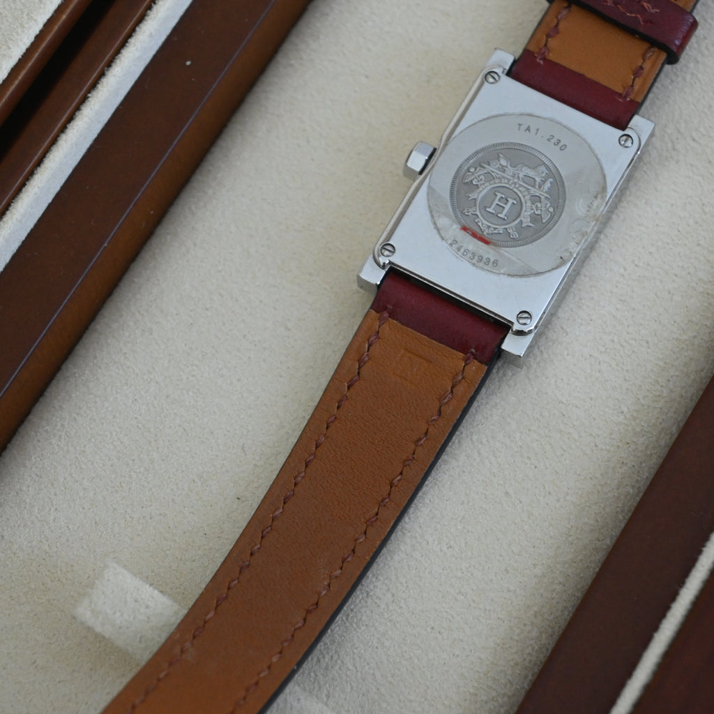 Hermès Tandem Diamond Watch ref. TA1.230 - Leluxe Vintage Sdn. Bhd.