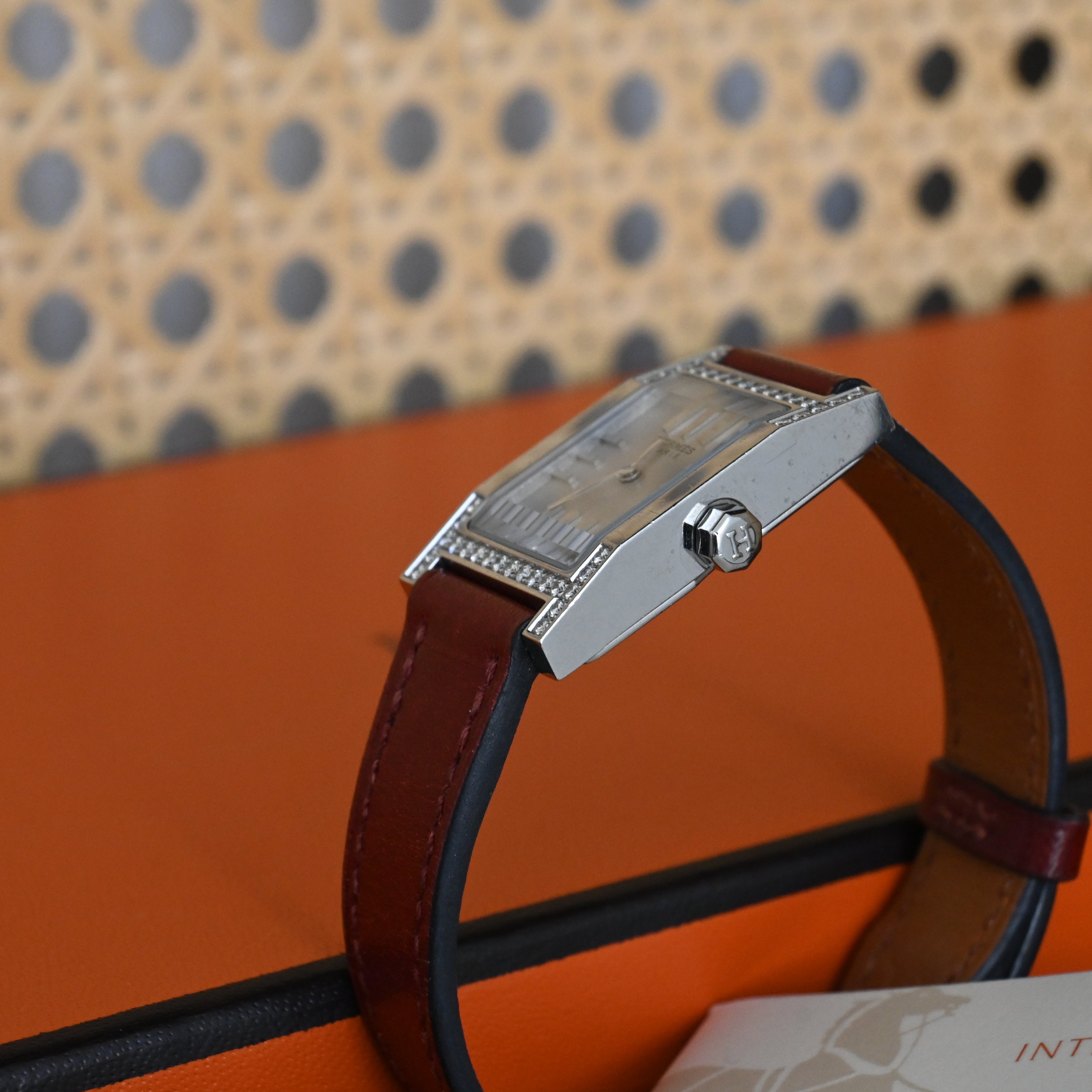 Hermès Tandem Diamond Watch ref. TA1.230 - Leluxe Vintage Sdn. Bhd.