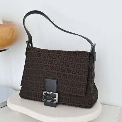 Fendi Big Mamma Zucca Baguette bag