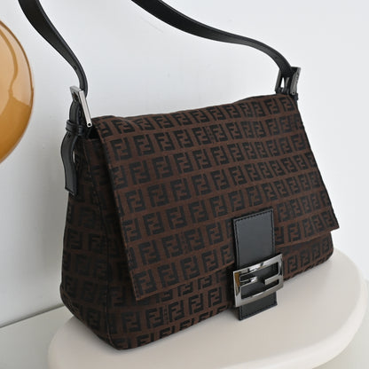 Fendi Big Mamma Zucca Baguette bag