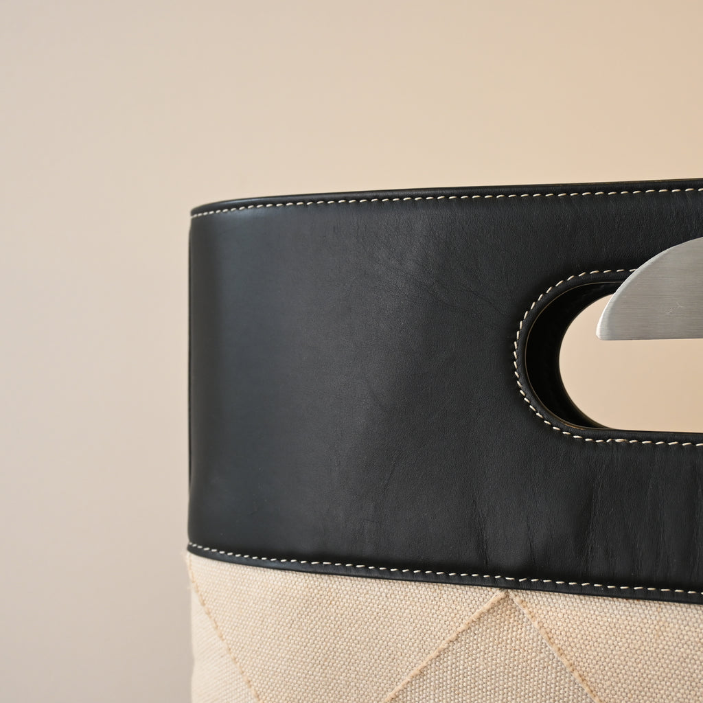 Bottega Veneta Slip Intrecciato Linen Tote Small