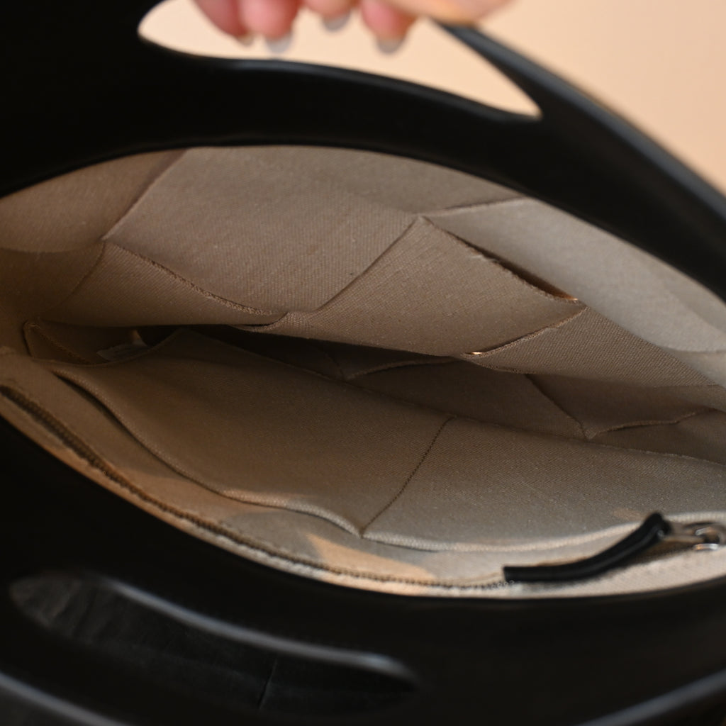 Bottega Veneta Slip Intrecciato Linen Tote Small