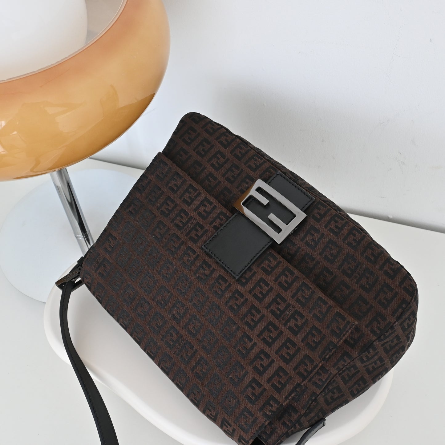 Fendi Big Mamma Zucca Baguette bag