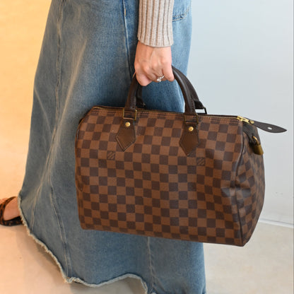Louis Vuitton Speedy 30 in Damier