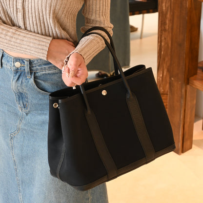 Hermès Garden Party 36 PM Twilight Officie x Bouffle Black □R: 2014