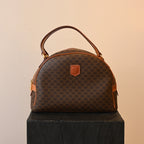 Celine Macadam Triomphe Dome Handbag - Leluxe Vintage Sdn. Bhd.