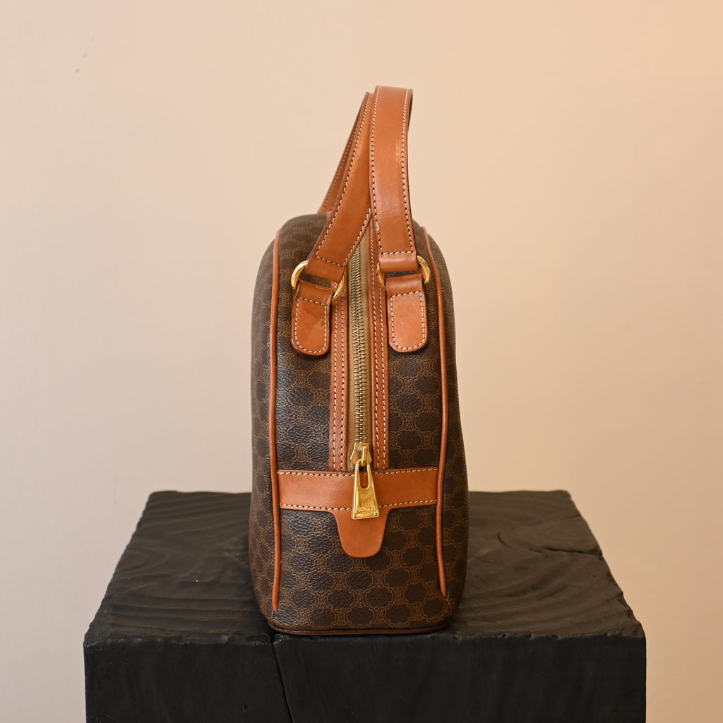 Celine Macadam Triomphe Dome Handbag - Leluxe Vintage Sdn. Bhd.