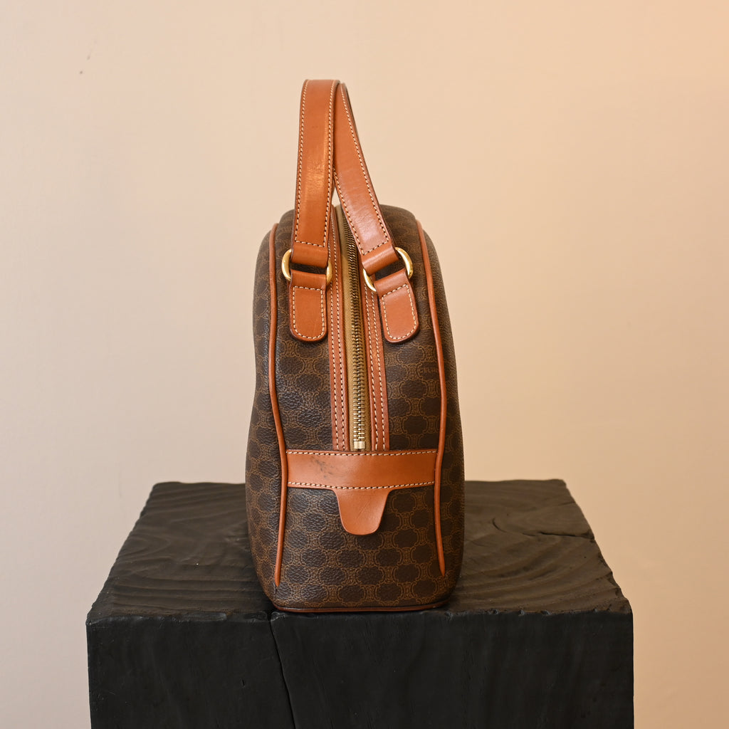 Celine Macadam Triomphe Dome Handbag - Leluxe Vintage Sdn. Bhd.
