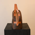 Celine Macadam Triomphe Dome Handbag - Leluxe Vintage Sdn. Bhd.