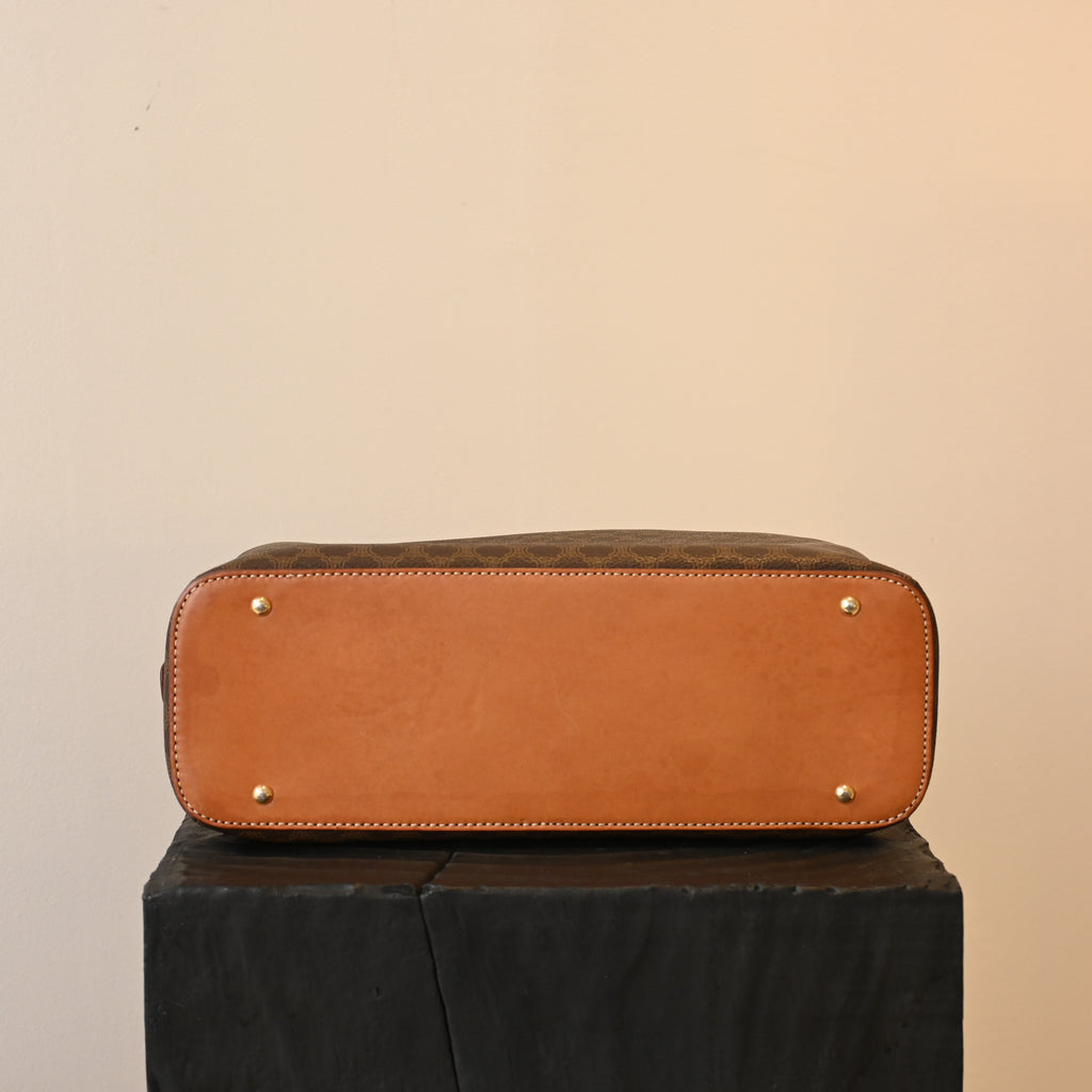 Celine Macadam Triomphe Dome Handbag - Leluxe Vintage Sdn. Bhd.