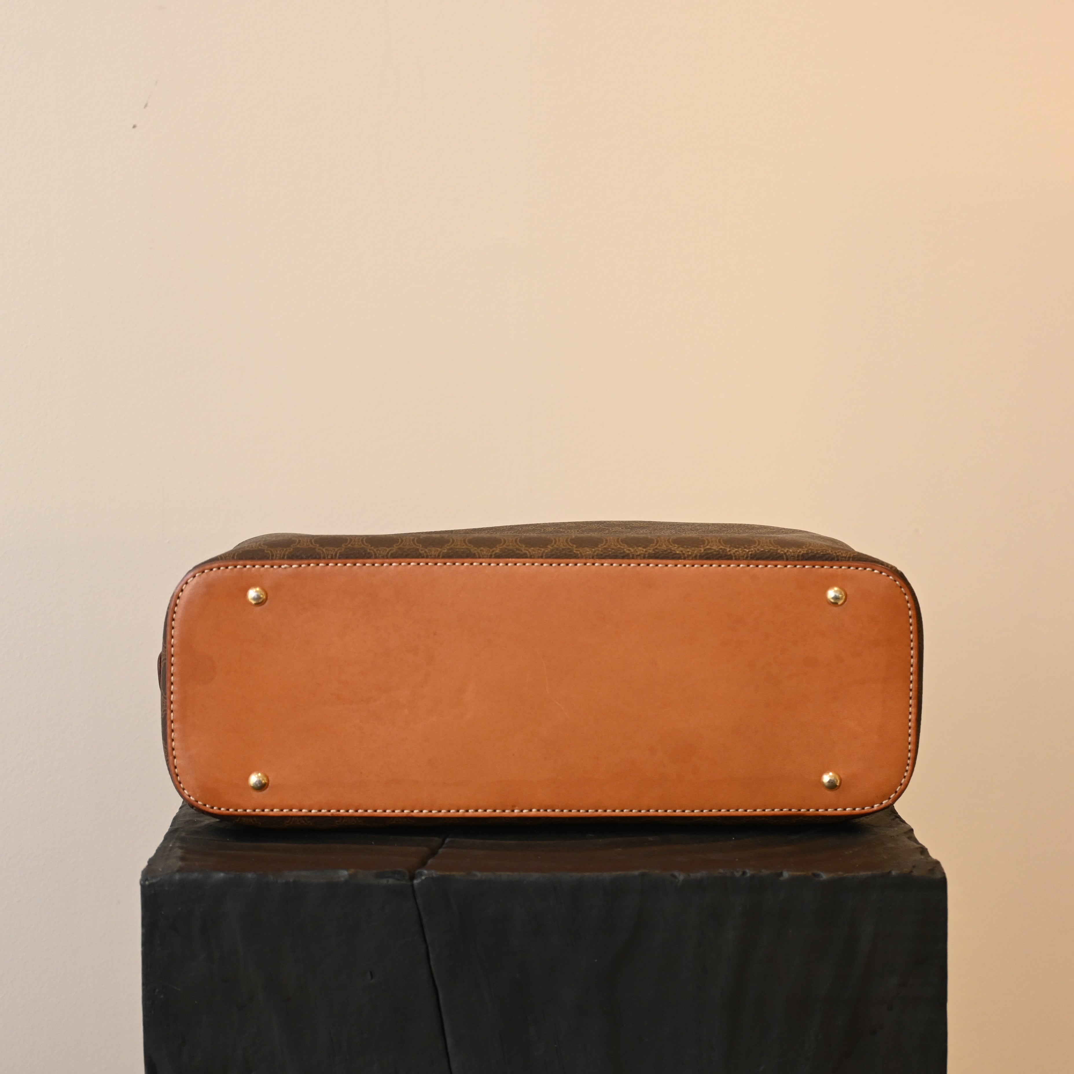 Celine Macadam Triomphe Dome Handbag - Leluxe Vintage Sdn. Bhd.