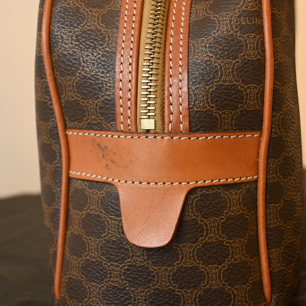 Celine Macadam Triomphe Dome Handbag - Leluxe Vintage Sdn. Bhd.