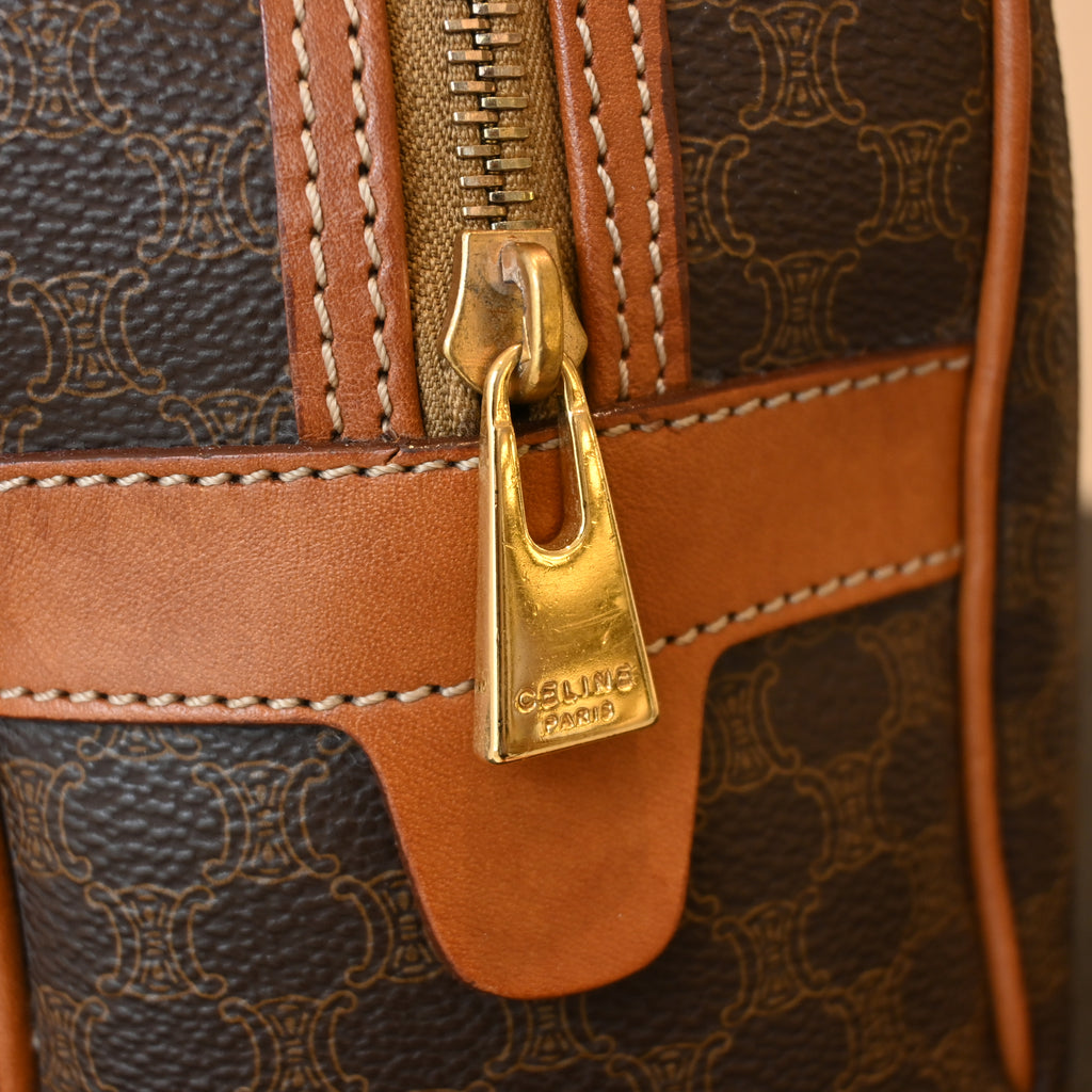 Celine Macadam Triomphe Dome Handbag - Leluxe Vintage Sdn. Bhd.