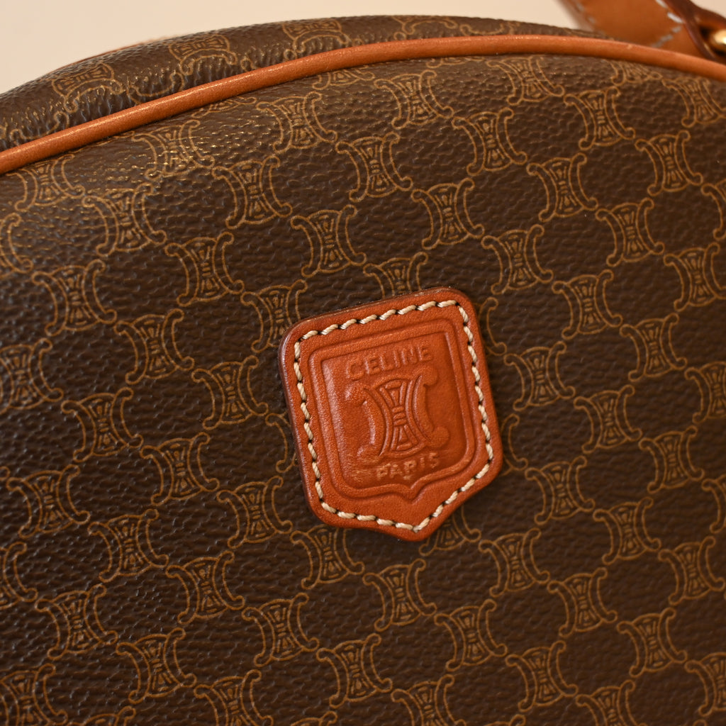 Celine Macadam Triomphe Dome Handbag - Leluxe Vintage Sdn. Bhd.