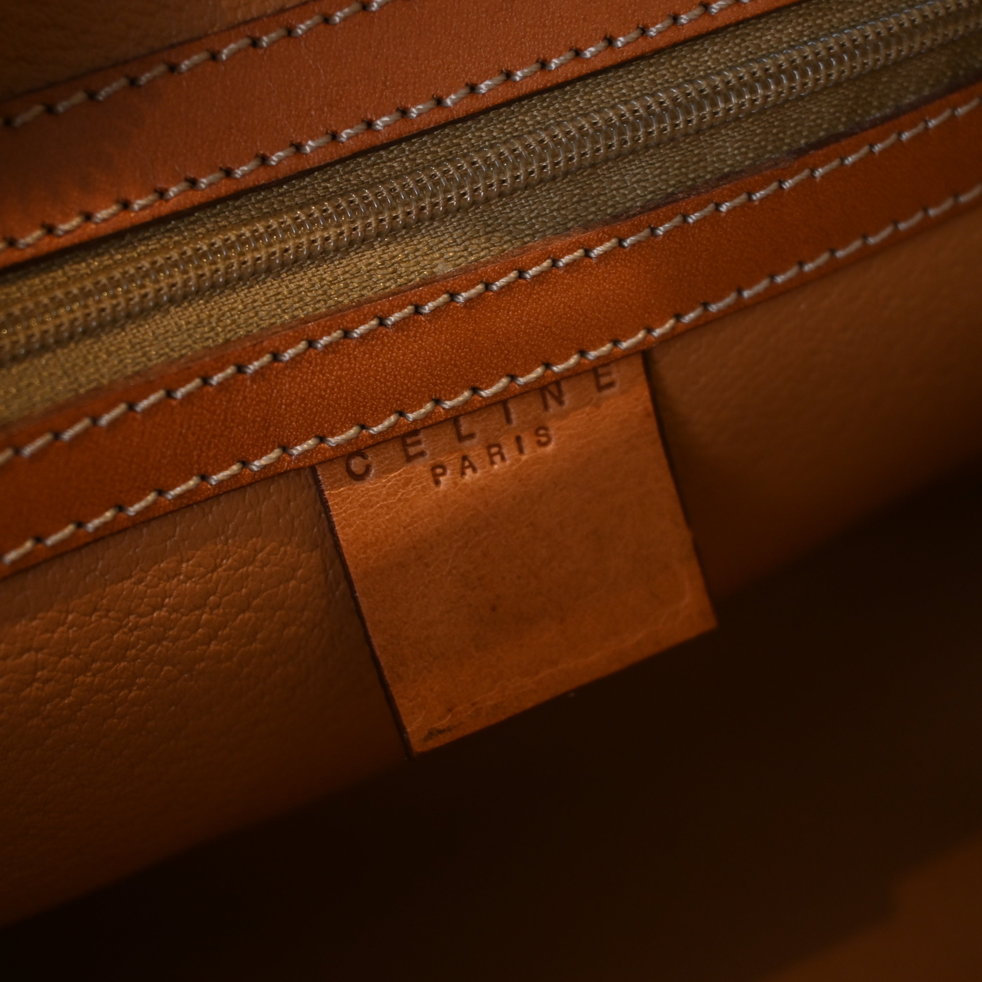 Celine Macadam Triomphe Dome Handbag - Leluxe Vintage Sdn. Bhd.