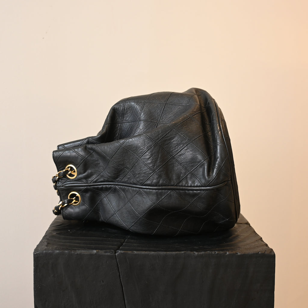 Chanel Bucket Bag Lambskin Vintage - Leluxe Vintage Sdn. Bhd.