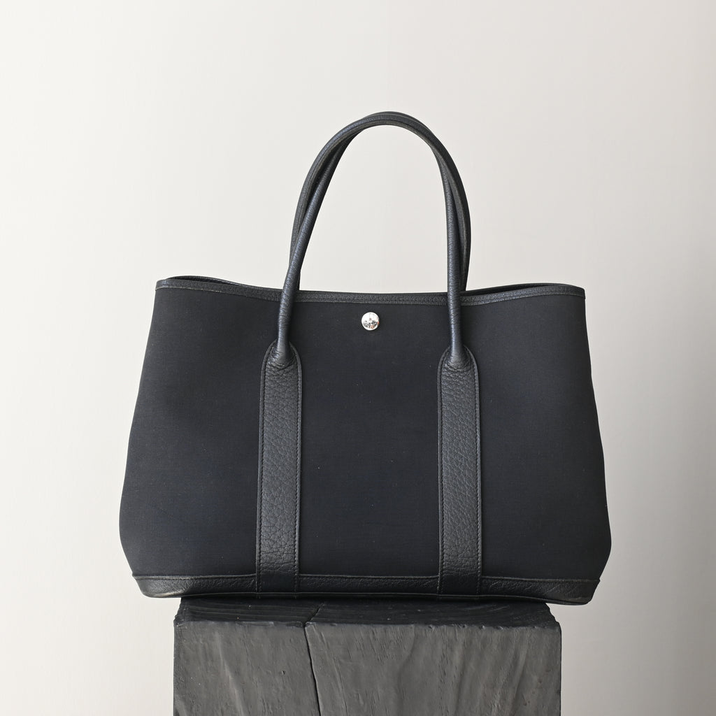 Hermès Garden Party 36 PM Twilight Officie x Bouffle Black □R: 2014 - Leluxe Vintage Sdn. Bhd.