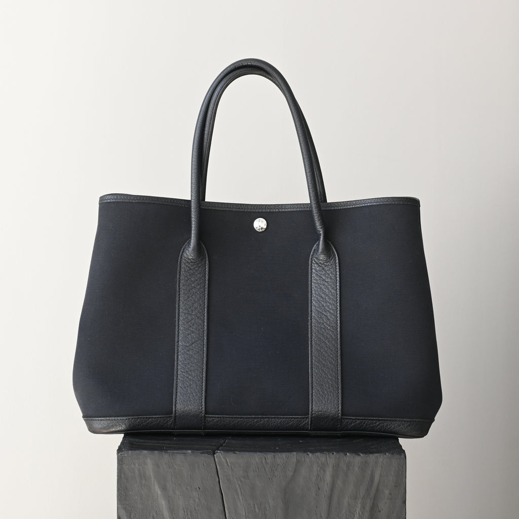 Hermès Garden Party 36 PM Twilight Officie x Bouffle Black □R: 2014 - Leluxe Vintage Sdn. Bhd.