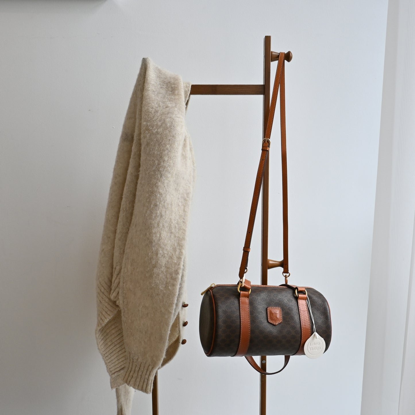 Leather Bag Strap Brown