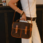 Celine Macadam Buckle Flap Bag