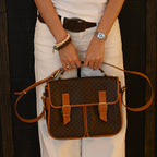 Celine Macadam Buckle Flap Bag