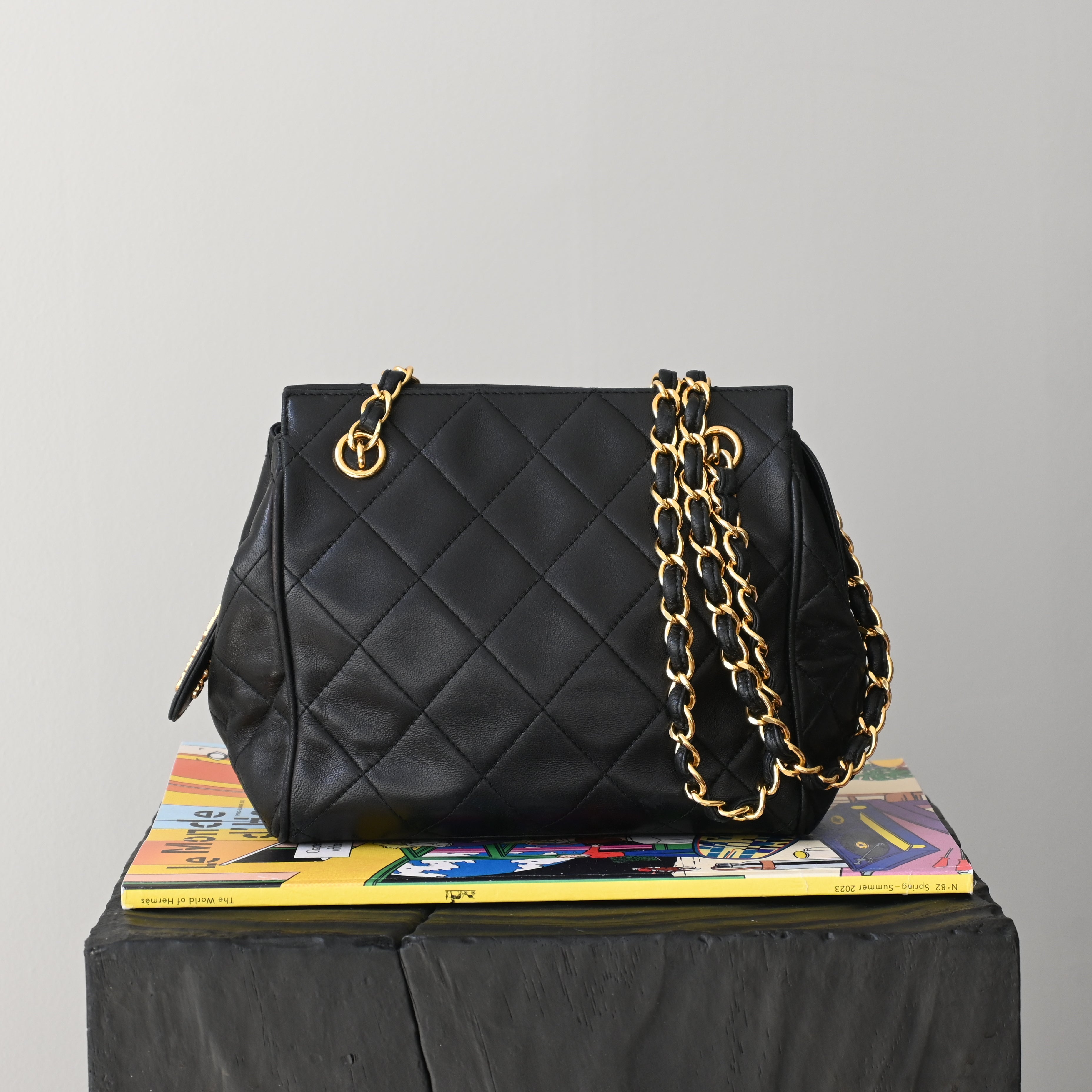 Chanel Matelasse Lambskin Tote 3822504 - Leluxe Vintage Sdn. Bhd.