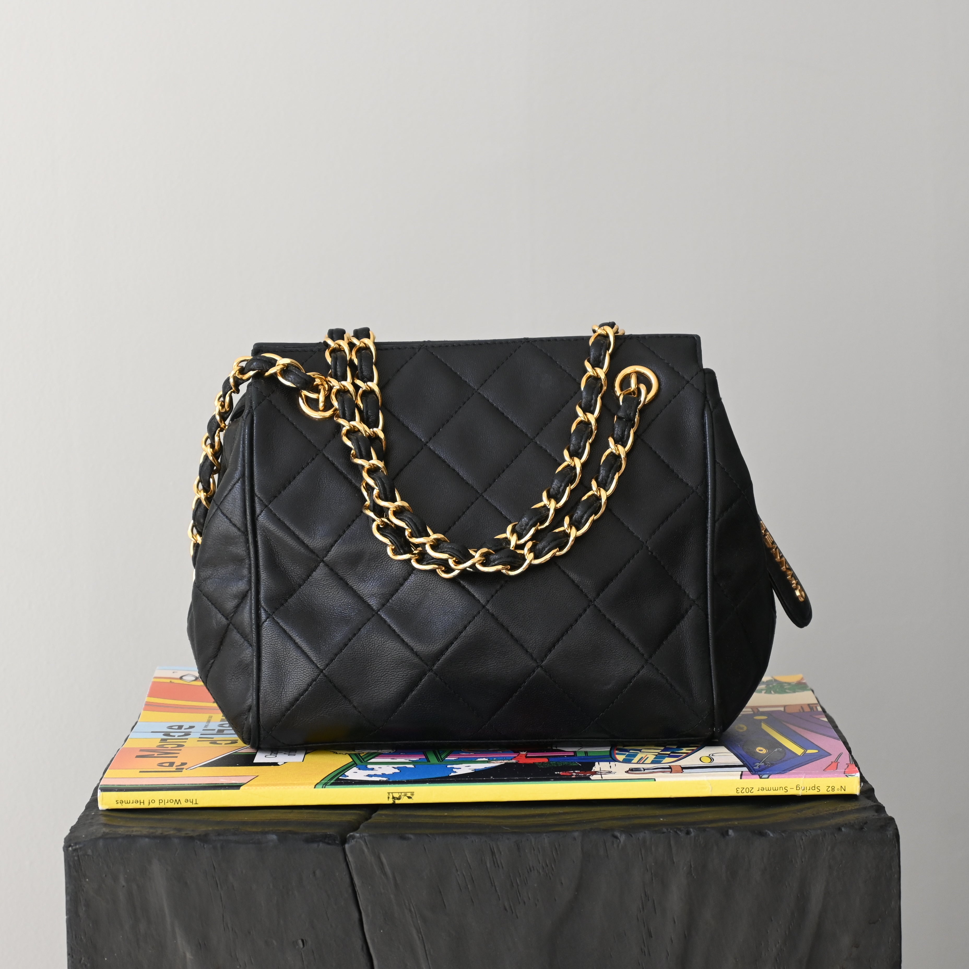 Chanel Matelasse Lambskin Tote 3822504 - Leluxe Vintage Sdn. Bhd.
