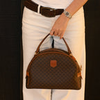 Celine Macadam Triomphe Dome Handbag - Leluxe Vintage Sdn. Bhd.