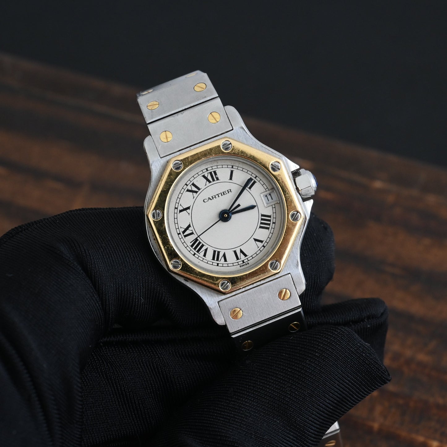 Cartier Santos Octagon ref. 187903