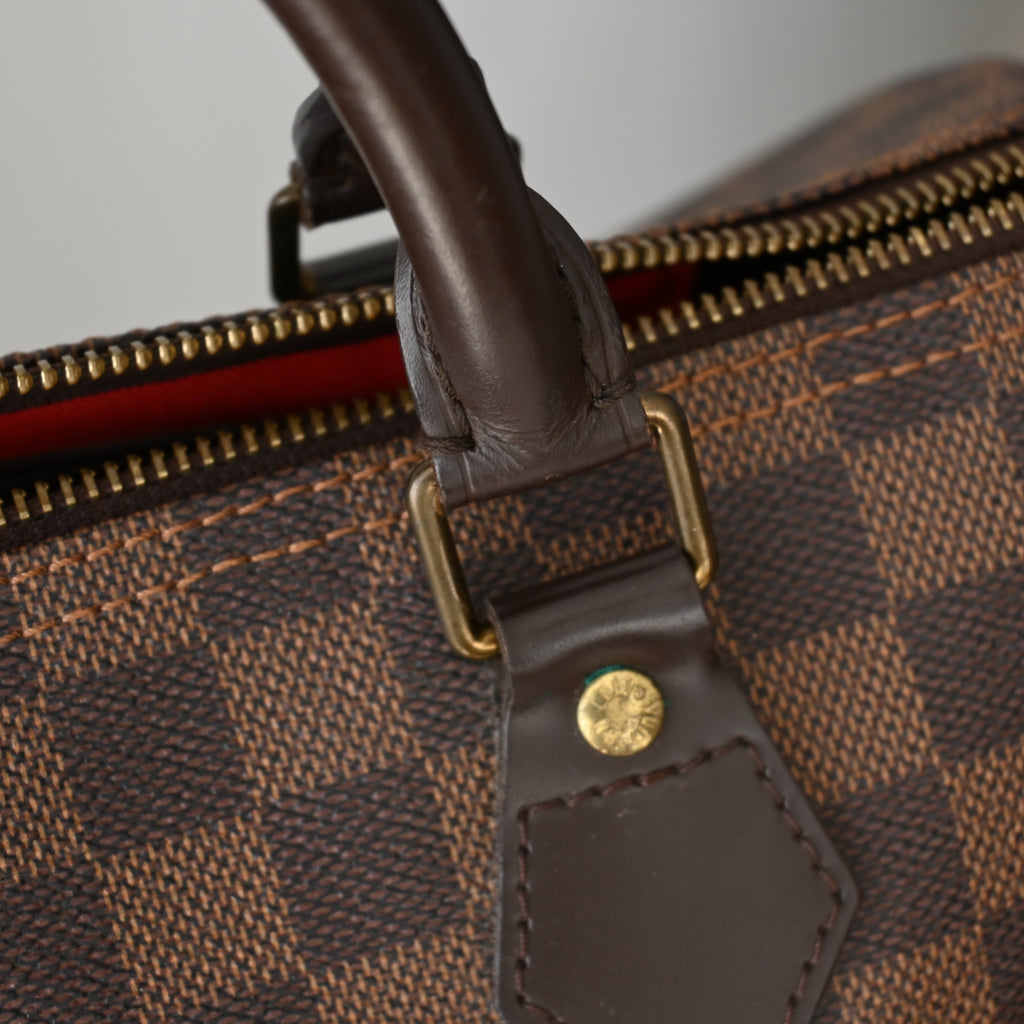 Louis Vuitton Speedy 30 in Damier - Leluxe Vintage Sdn. Bhd.