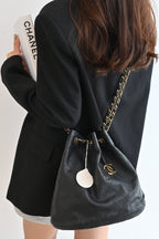 Chanel Bucket Bag Lambskin Vintage - Leluxe Vintage Sdn. Bhd.