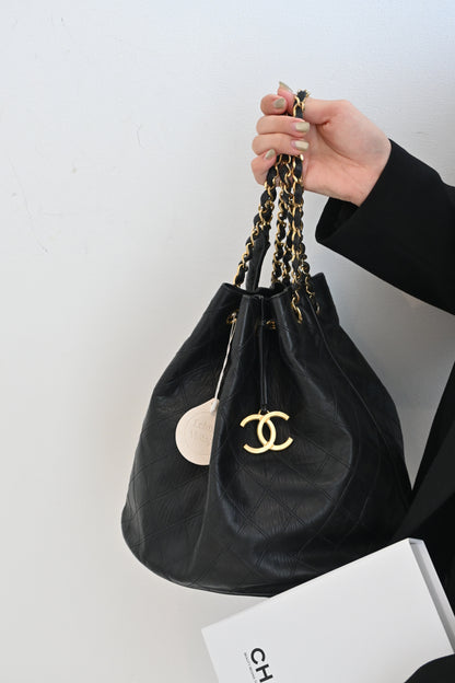 Chanel Bucket Bag Lambskin Vintage