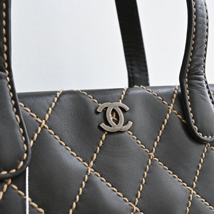 Chanel Calf Skin Wild Stitch Tote