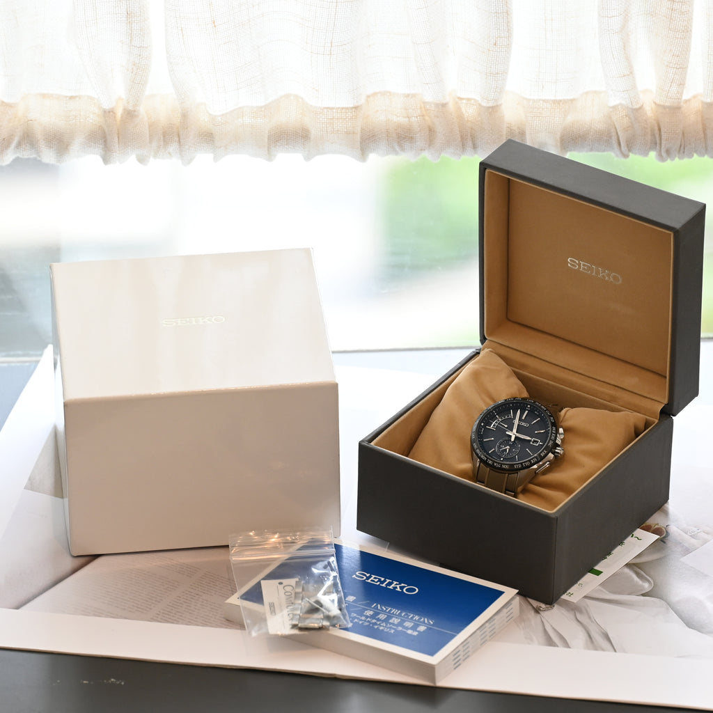 Seiko Brightz 8B63-0AA0 Solar WatchSB01-756