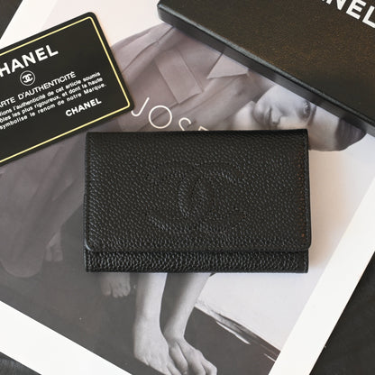 Chanel Coco Mark Caviar Key Case - Leluxe Vintage Sdn. Bhd.