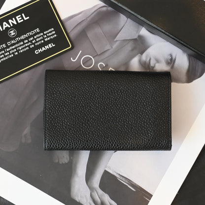 Chanel Coco Mark Caviar Key Case