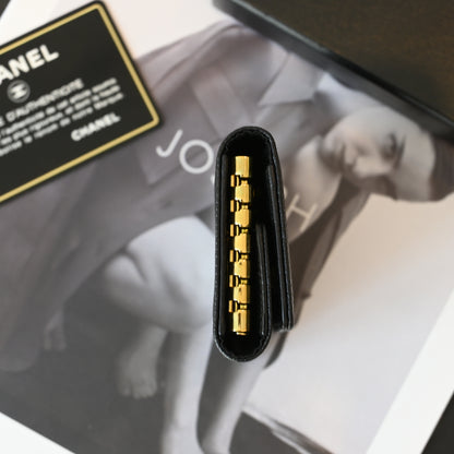 Chanel Coco Mark Caviar Key Case