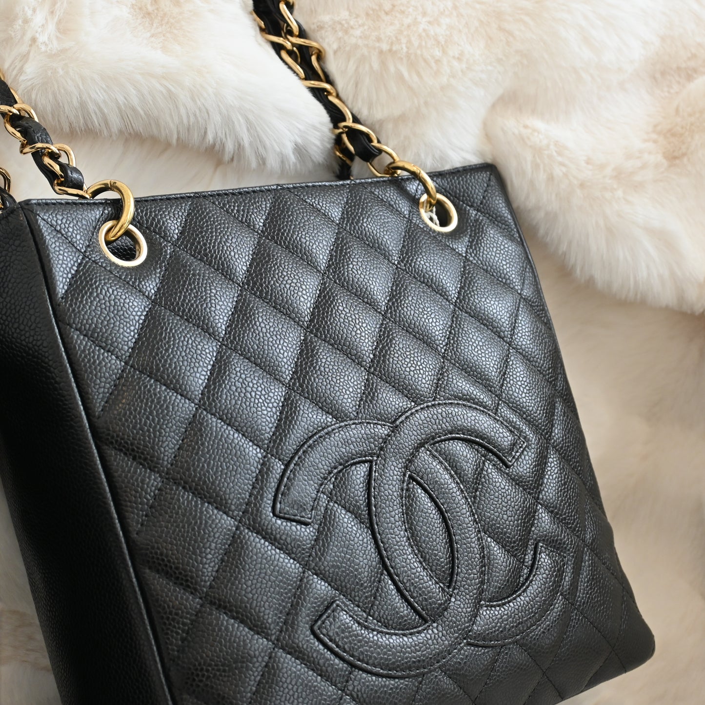 Chanel PST Caviar GHW