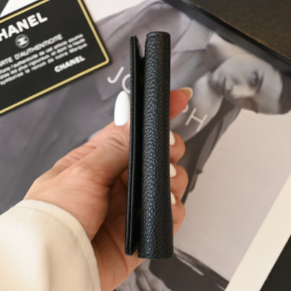 Chanel Coco Mark Caviar Key Case