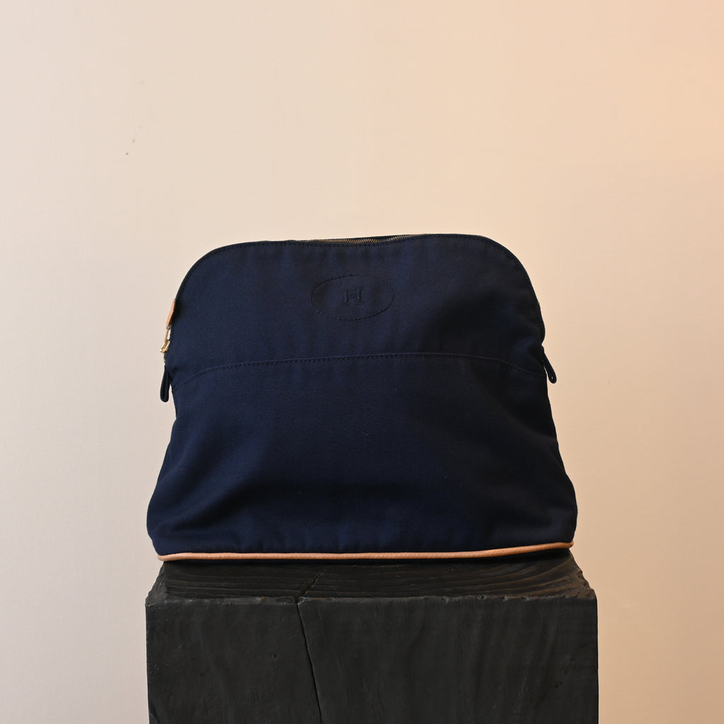 Hermès Bolide Pouch GM Navy