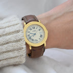Cartier Ronde Watch ref. 1800 - Leluxe Vintage Sdn. Bhd.