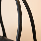 Prada Foldover Black Calfskin Baguette Bag