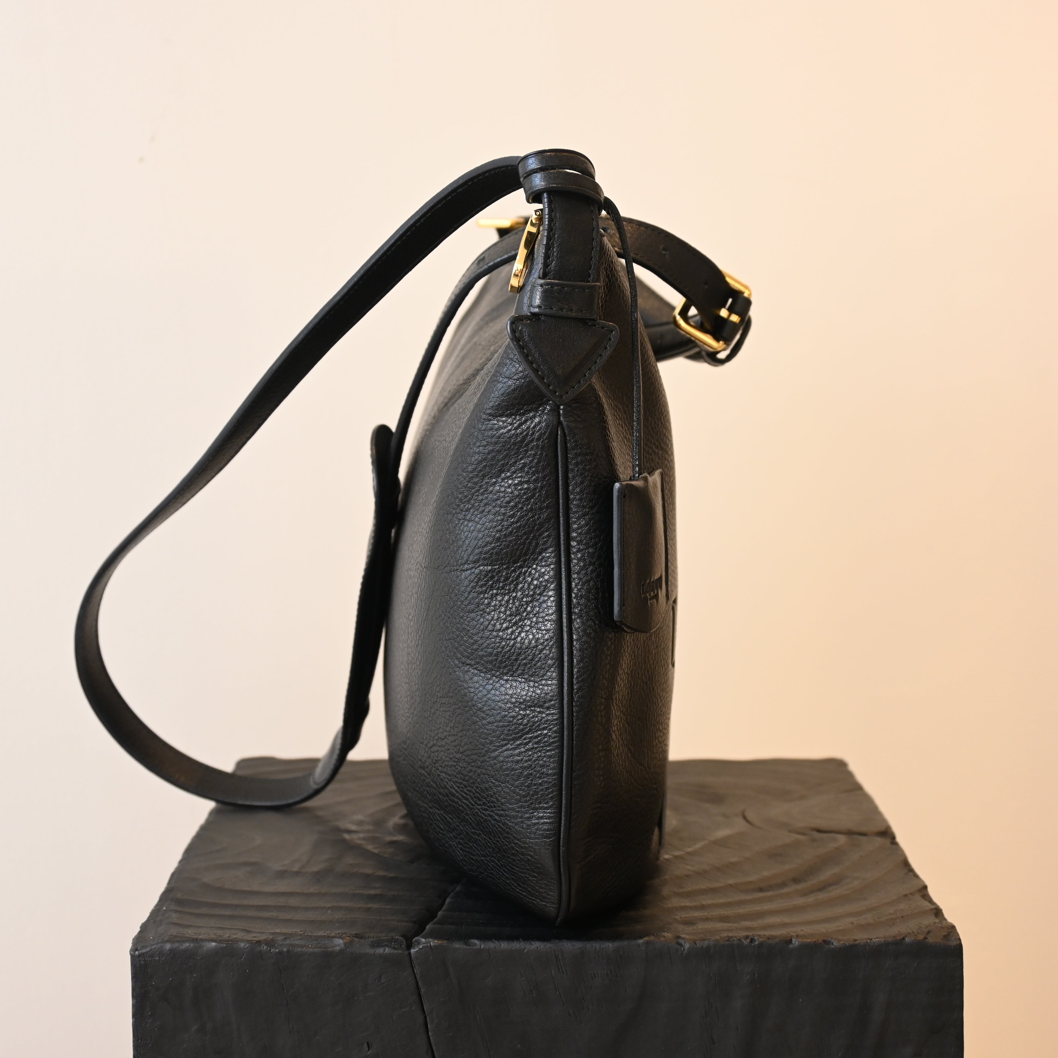 Loewe Heritage Grained Calfksin Crossbody Bag