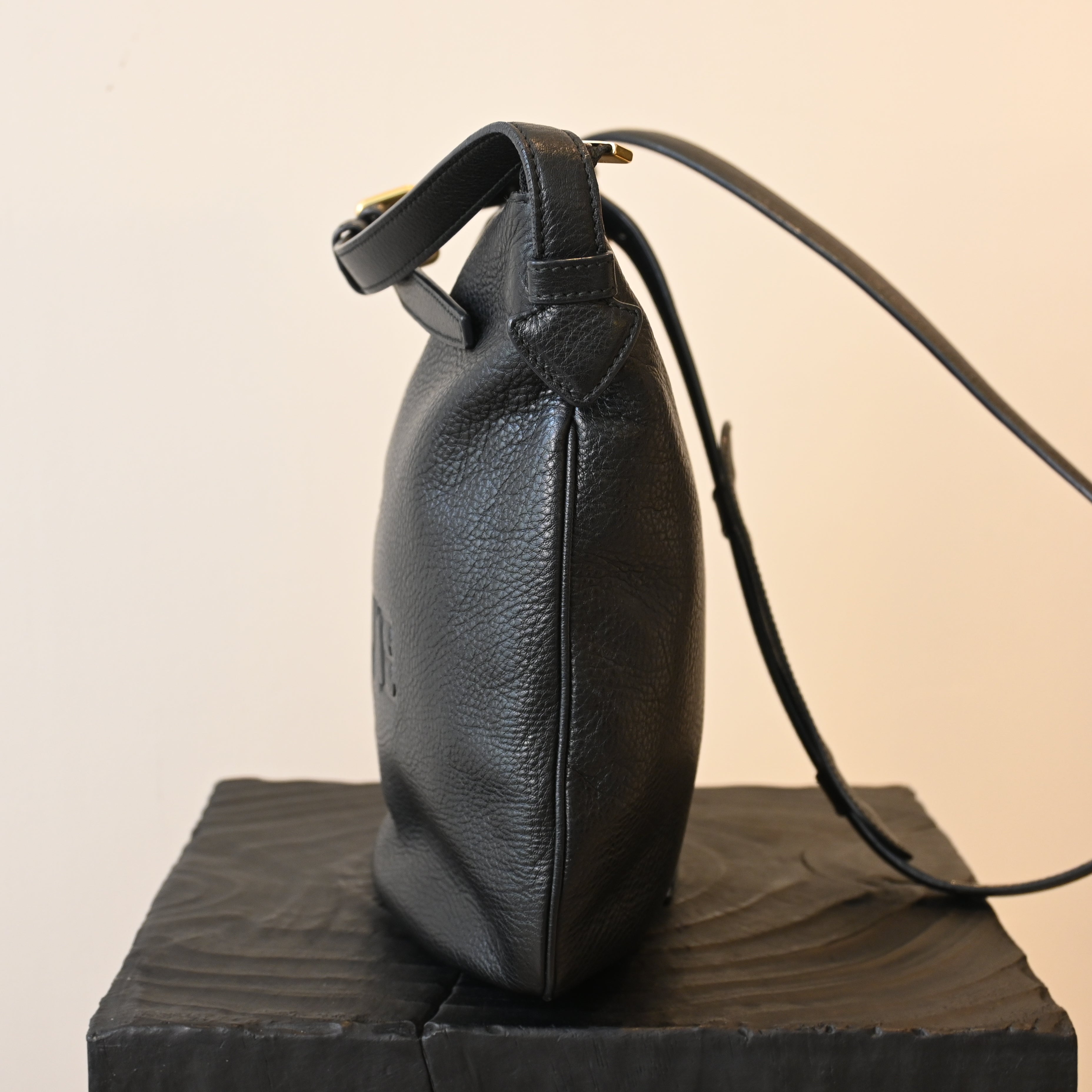 Loewe Heritage Grained Calfksin Crossbody Bag