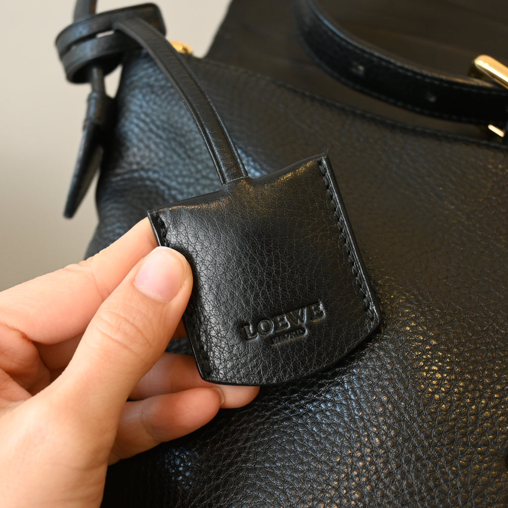 Loewe Heritage Grained Calfksin Crossbody Bag