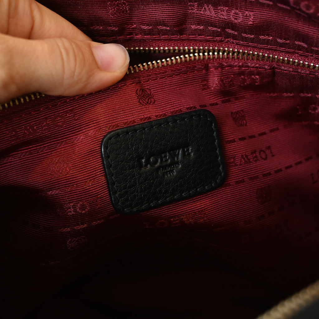 Loewe Heritage Grained Calfksin Crossbody Bag